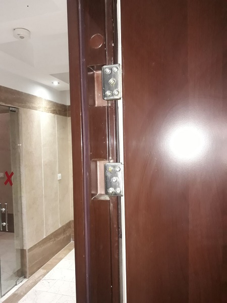 security door installation